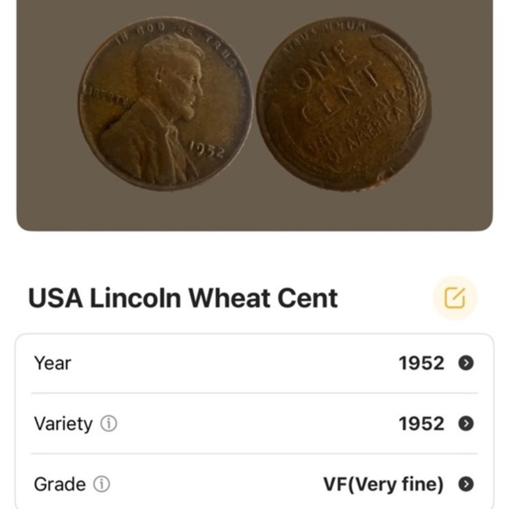 1952 Lincoln Wheat Penny